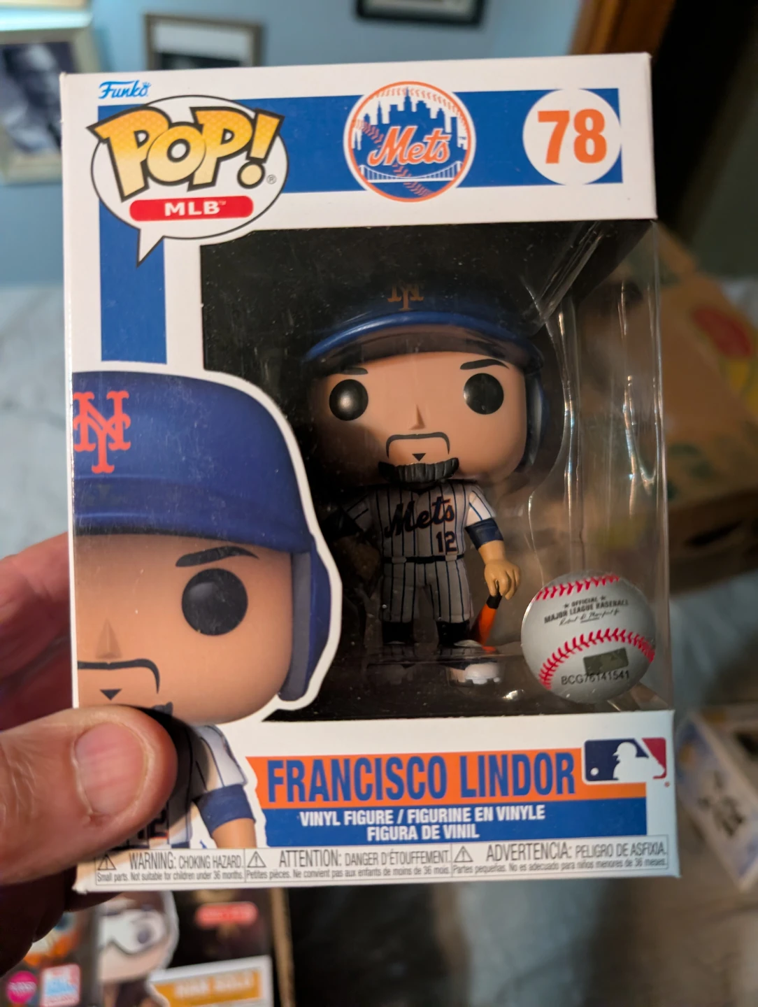 Funko Pop! MLB Francisco Lindor New York Mets #78