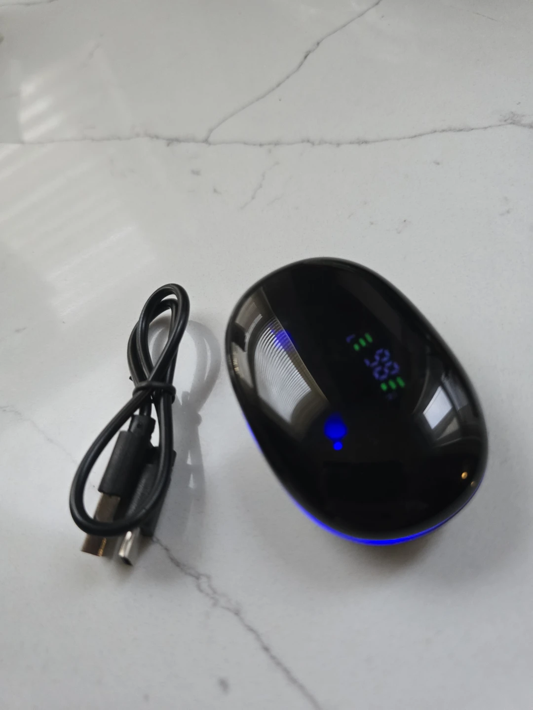 Black Wireless Earbuds with Charging Case - photo 5