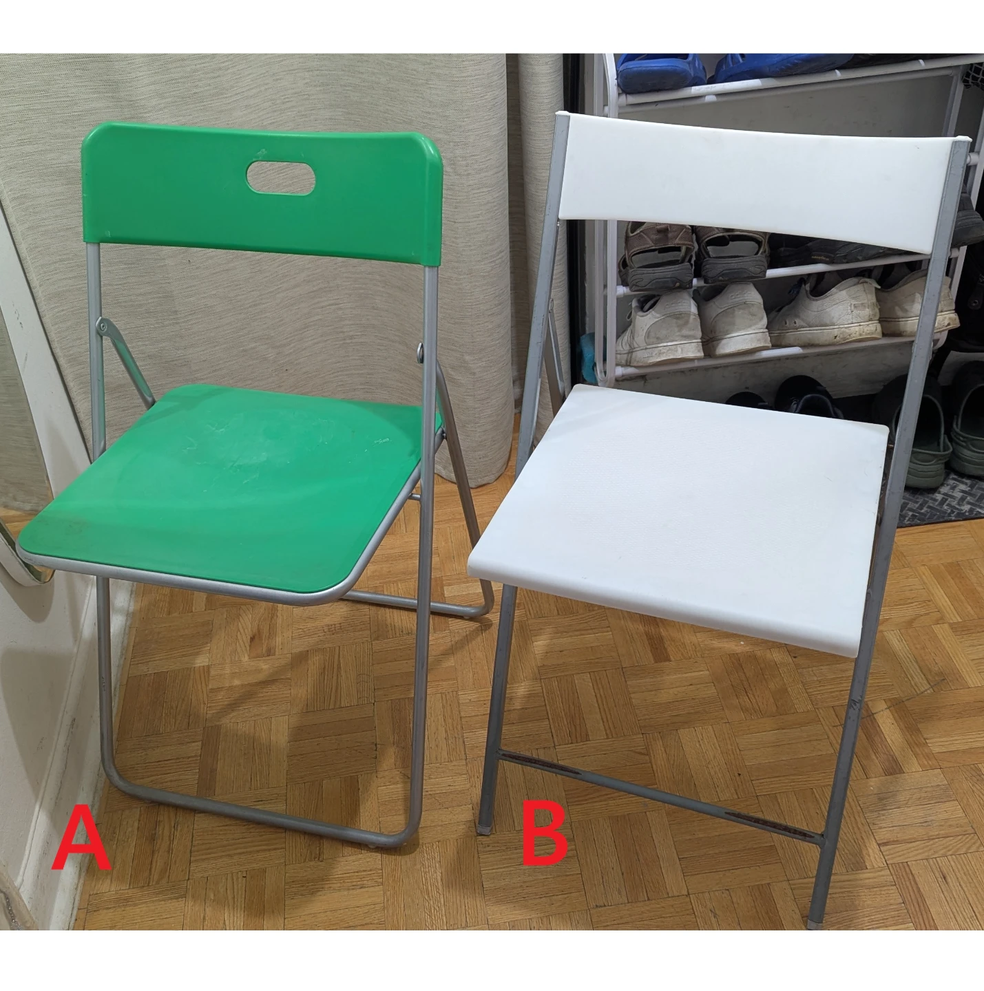 Folding Chair Stool Outdoor Patio Balcony