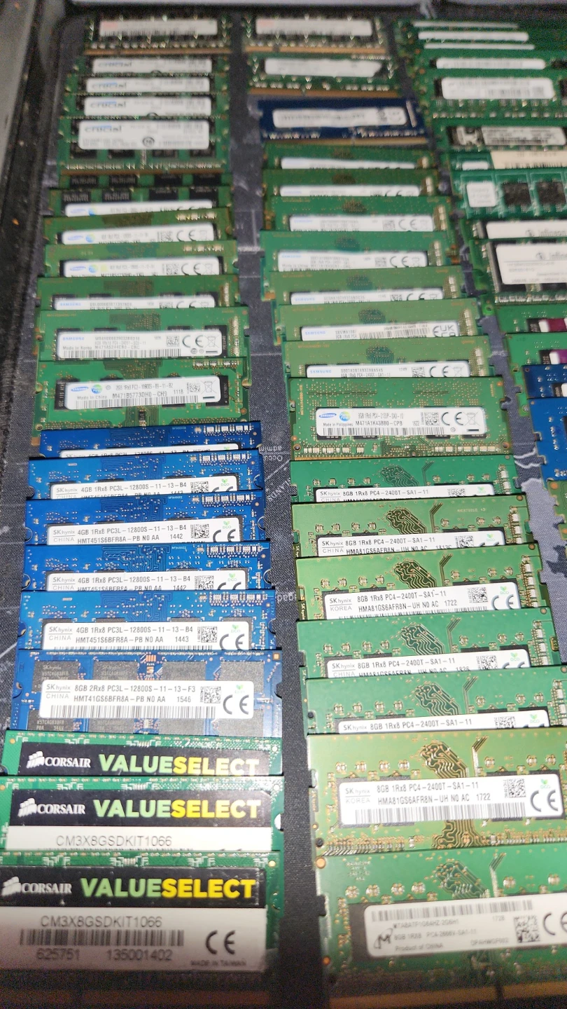 DDR3 / DDR4 Desktop & Laptop RAM – 90+ Sticks