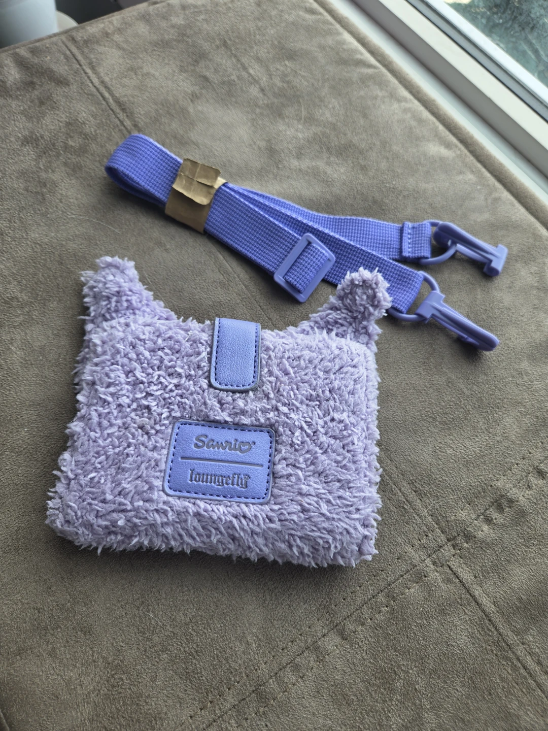 Loungefly Sanrio Kuromi Fuzzy Wallet - photo 2