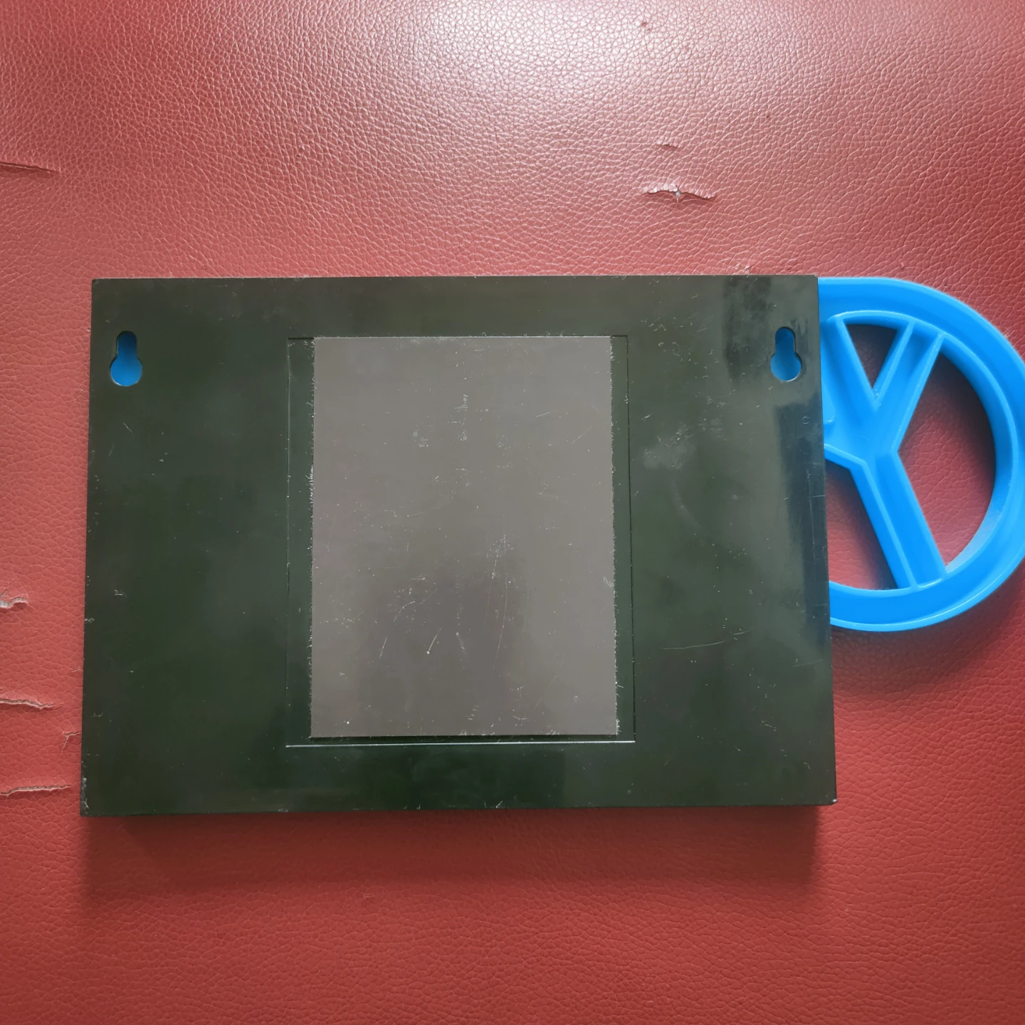 Magnetic Blue Peace Sign Photo Frame - photo 2