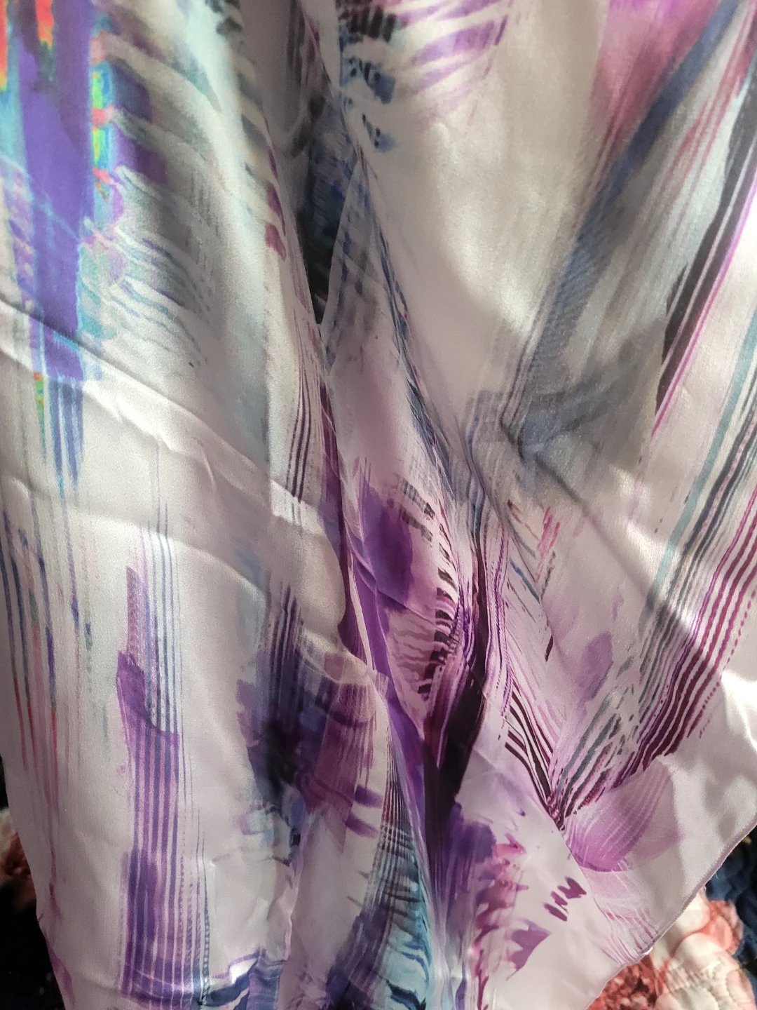 Diamantine Silk Scarf - photo 5