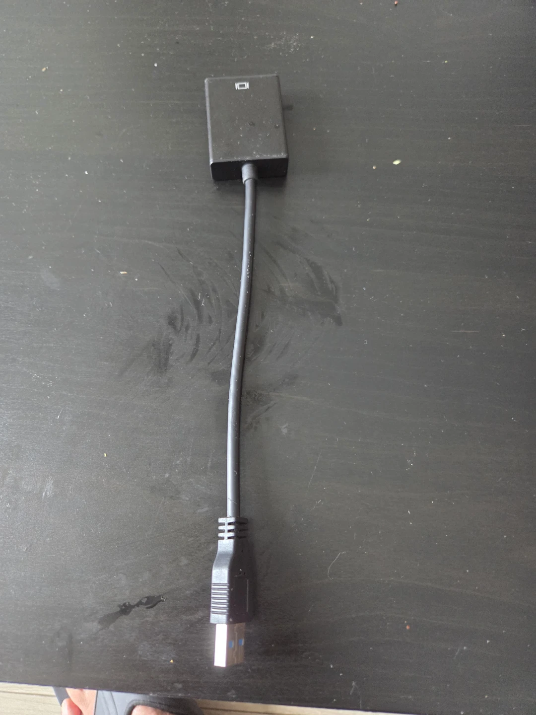 Black USB-C to HDMI Adapter - photo 2