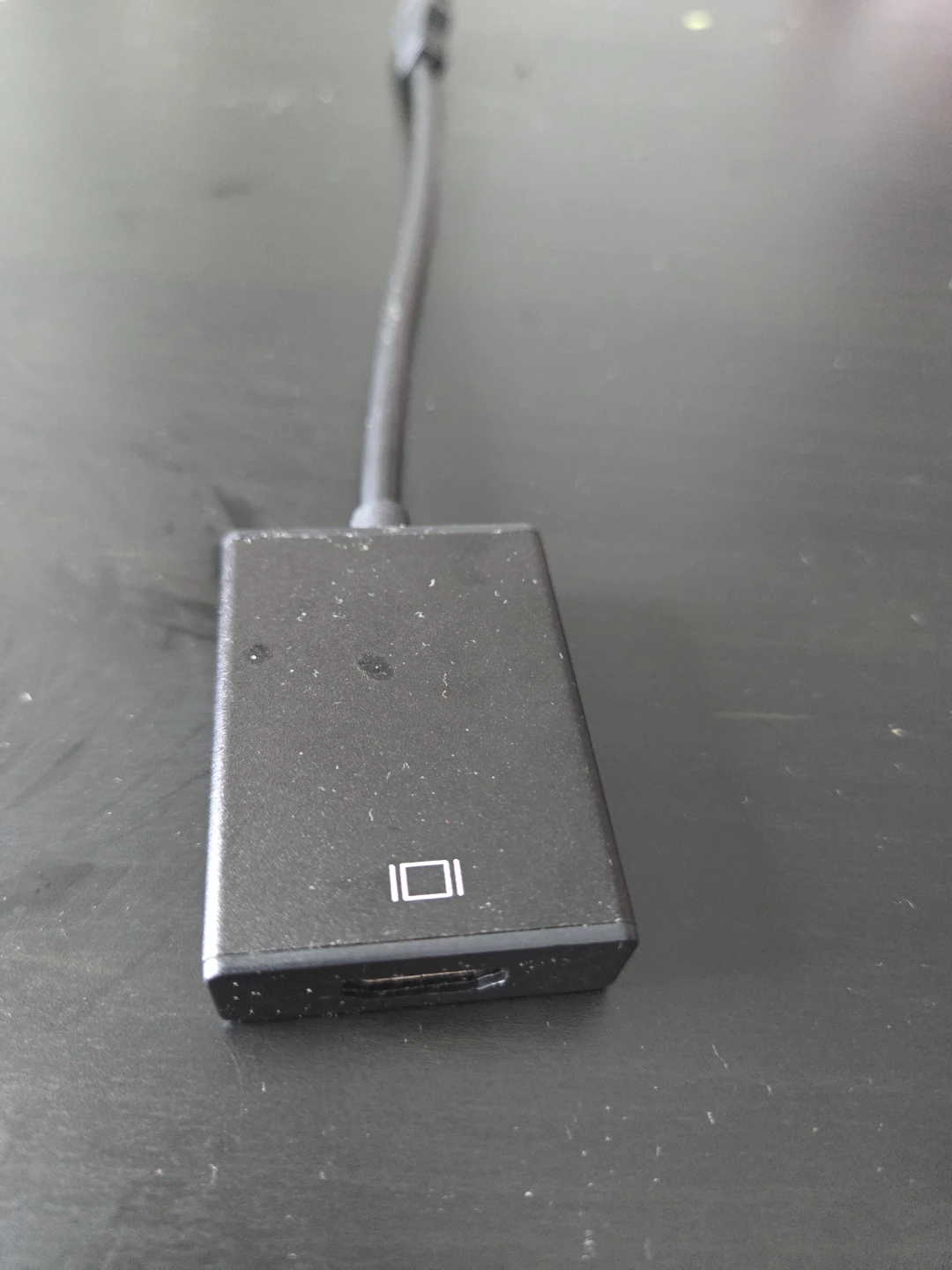 Black USB-C to HDMI Adapter - photo 3