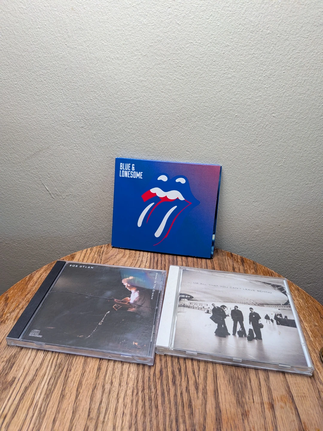Rolling Stones, U2, and Bob Dylan CDs