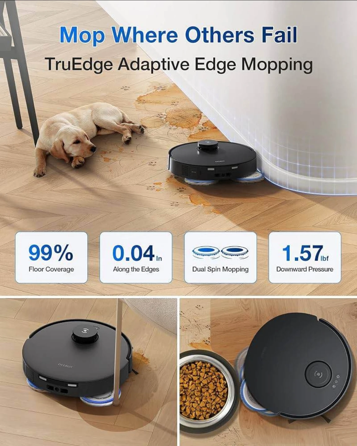 ECOVACS DEEBOT T20 OMNI Robot Vacuum and Mop - photo 4
