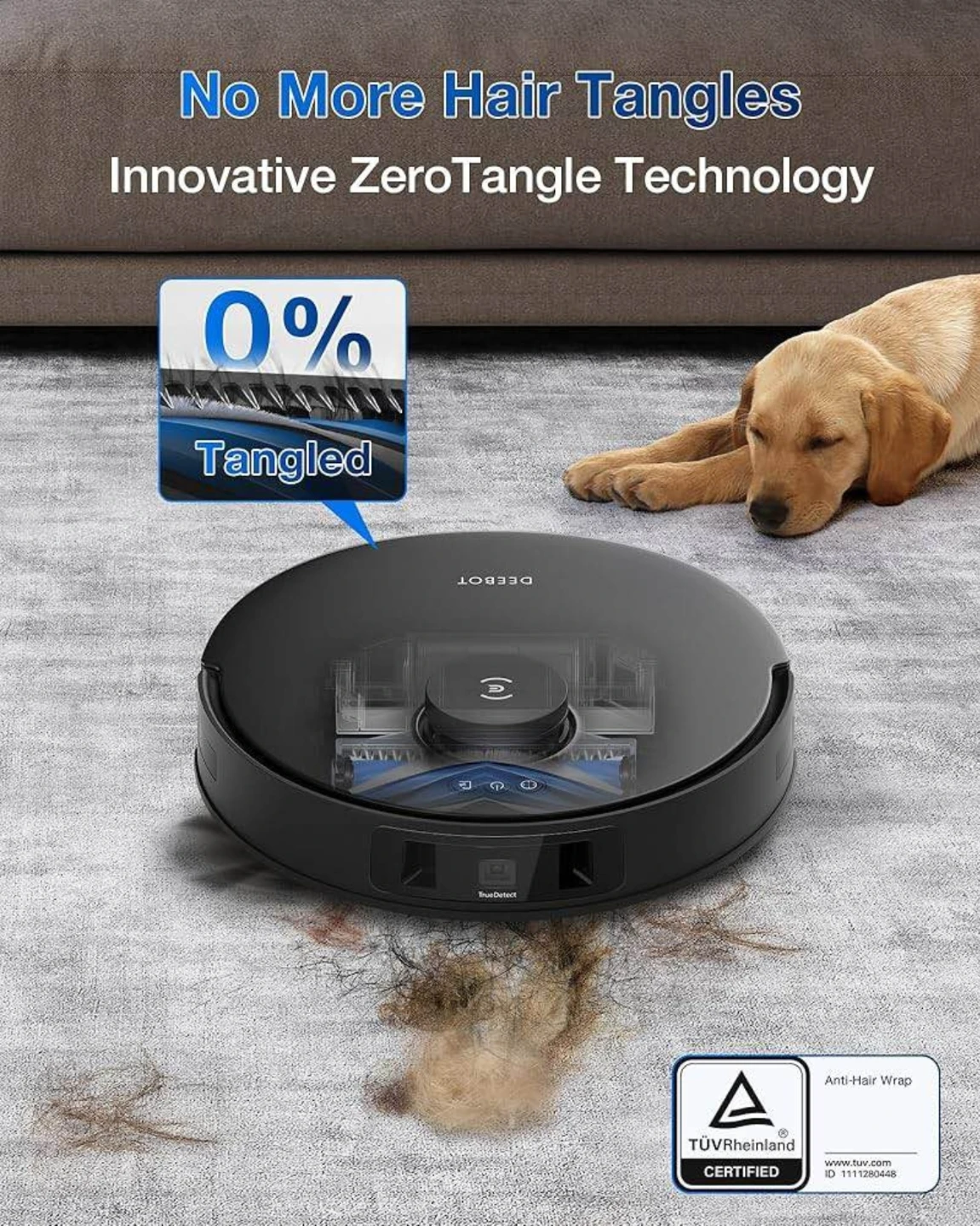 ECOVACS DEEBOT T20 OMNI Robot Vacuum and Mop - photo 5