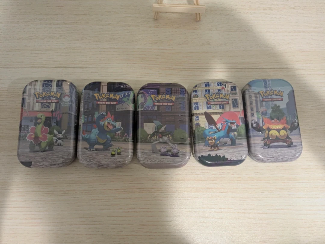 Pokemon Lumiose City Mini Tin Art Set - Sealed [5 Tins]