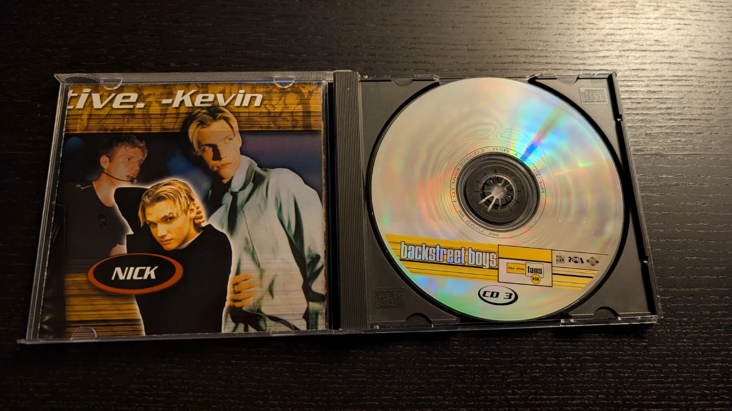 Backstreet Boys for the Fans CD - photo 3