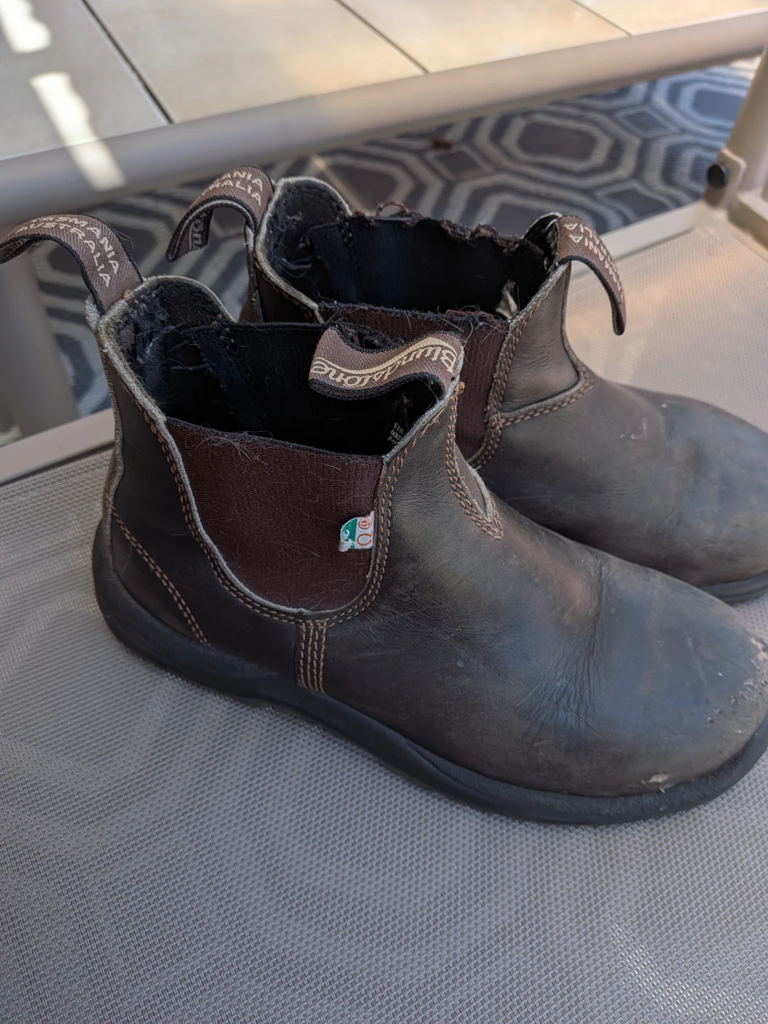 Blundstone Brown Leather Chelsea Boots
