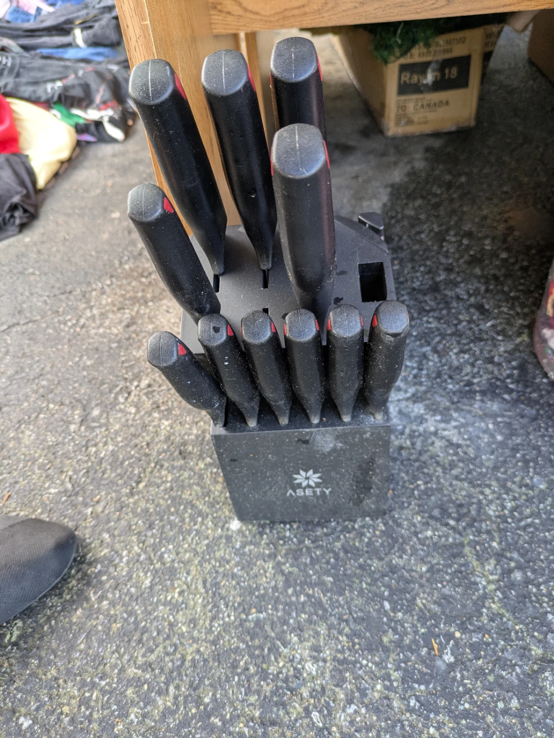 Asety Knife Block Set