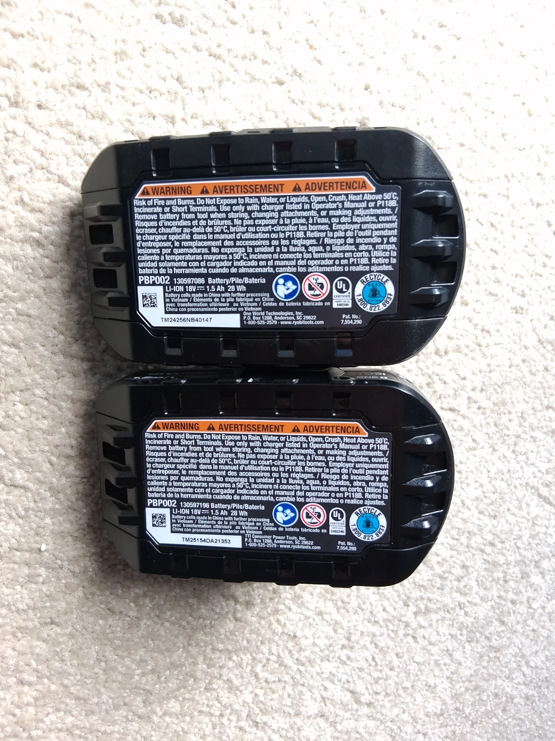 Ryobi Batteries - photo 4