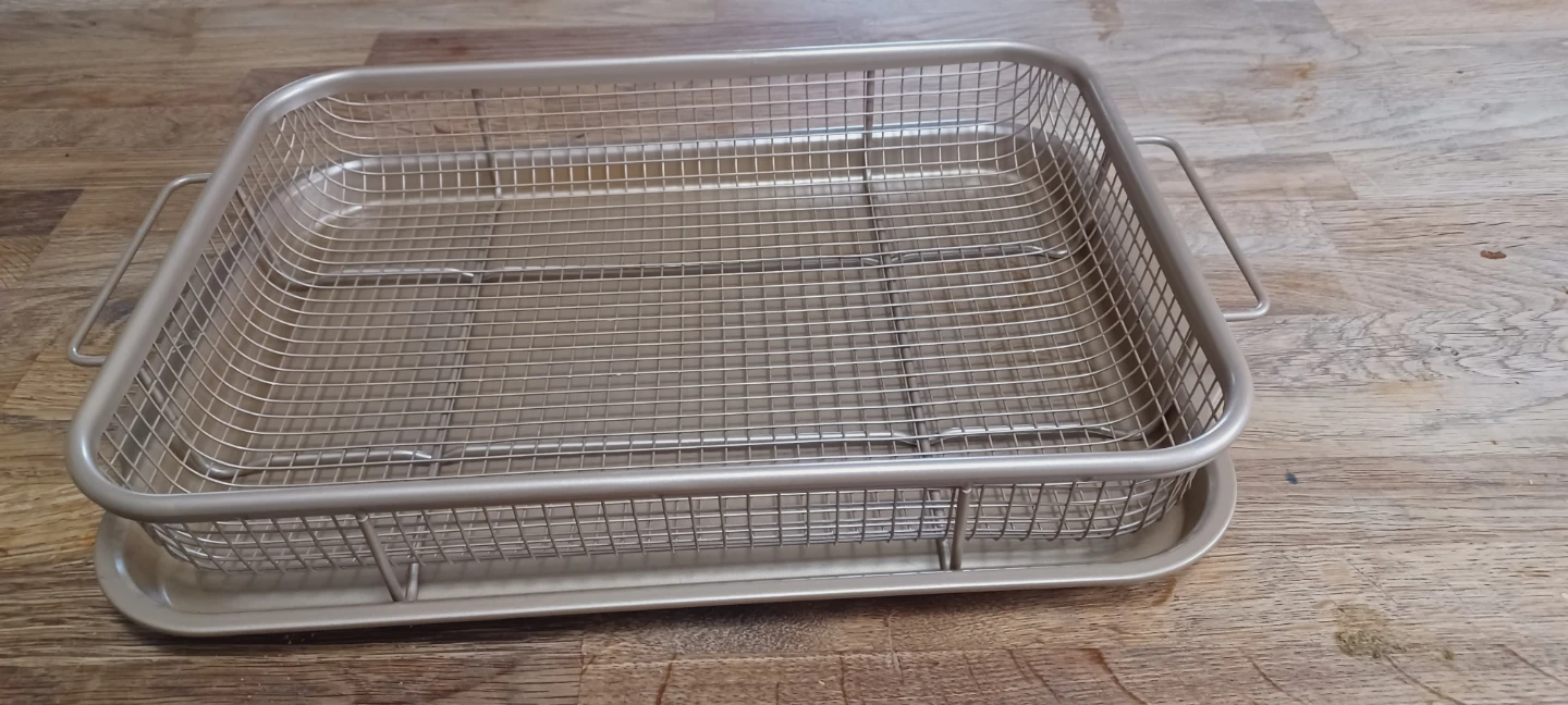 Baking Sheet and Crisper Basket Set