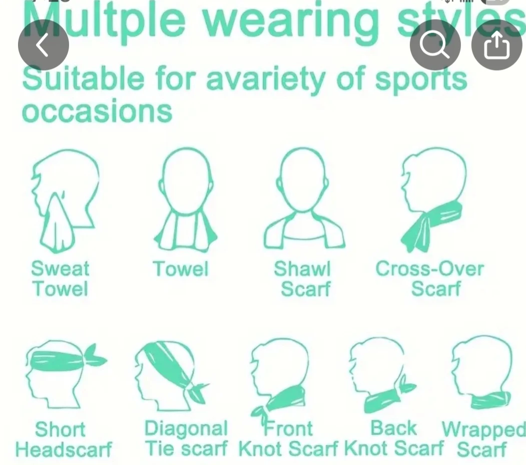 New Cooling Towel for neck and face. - photo 2