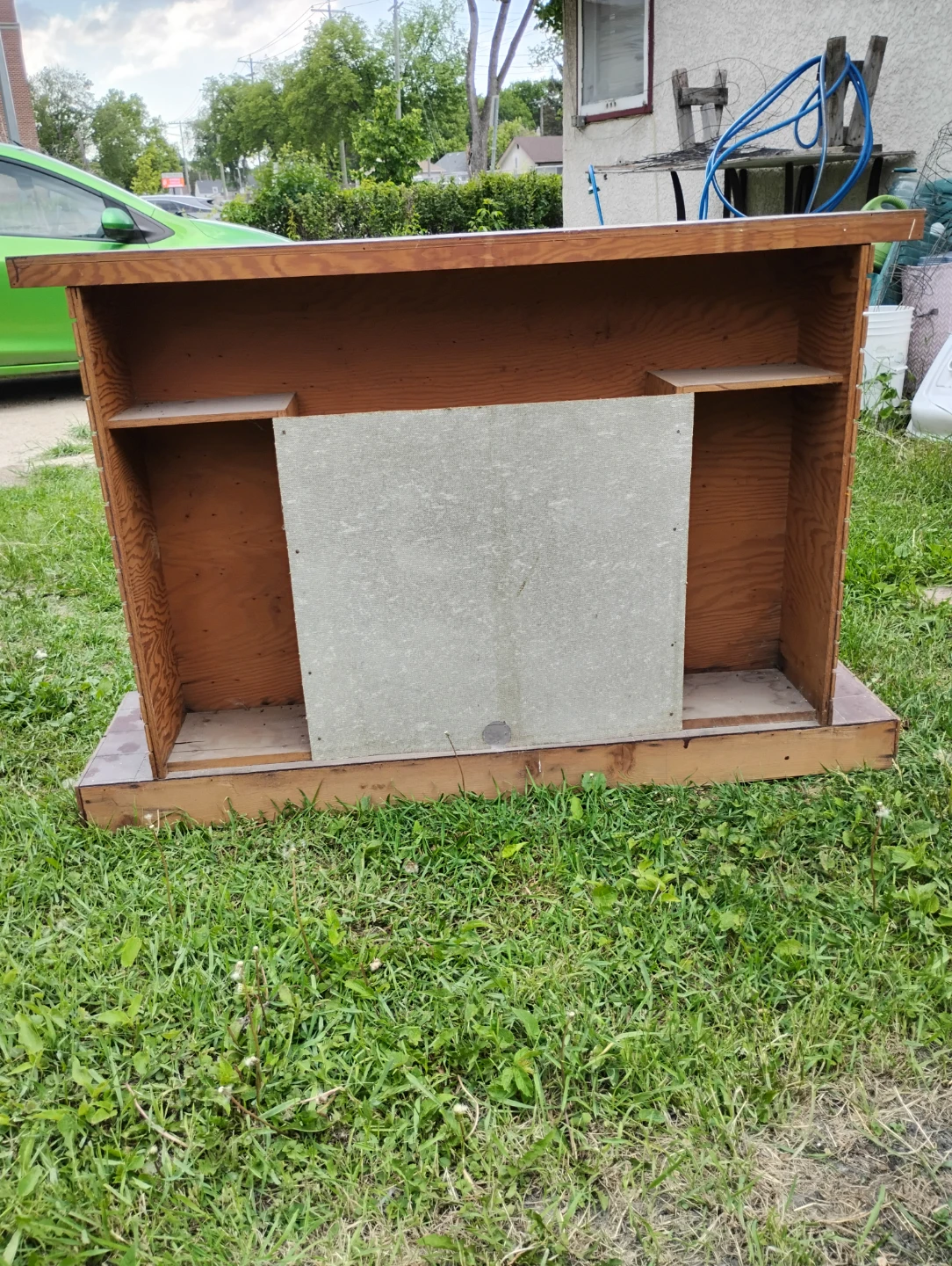 Decorative Fireplace with Shelving - photo 2
