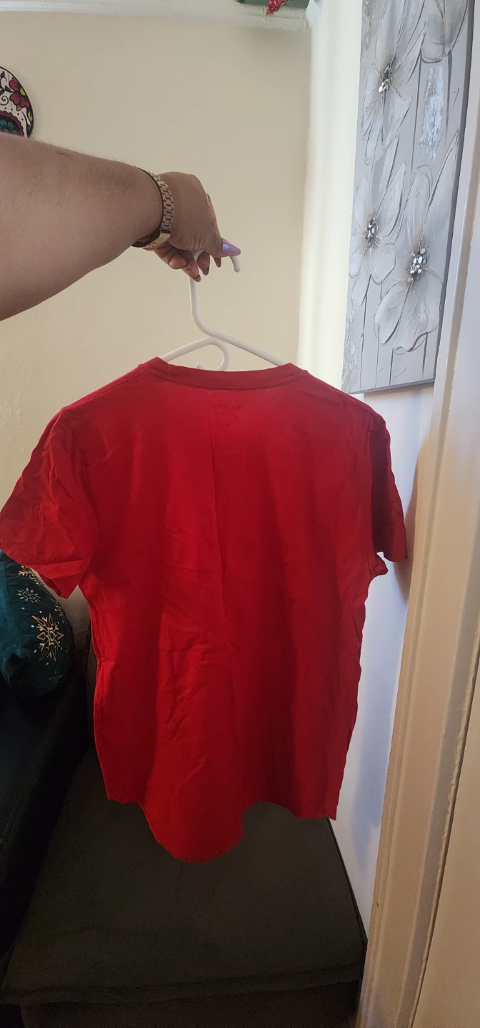 Men's Hollister Red Cotton T-Shirt - photo 3
