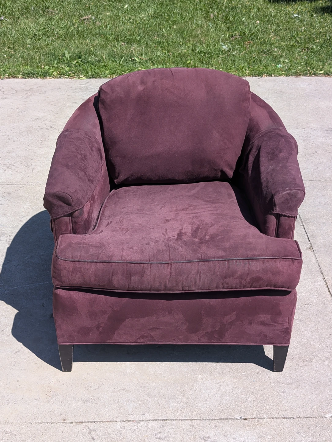Barrymore Armchair - Burgundy - photo 2