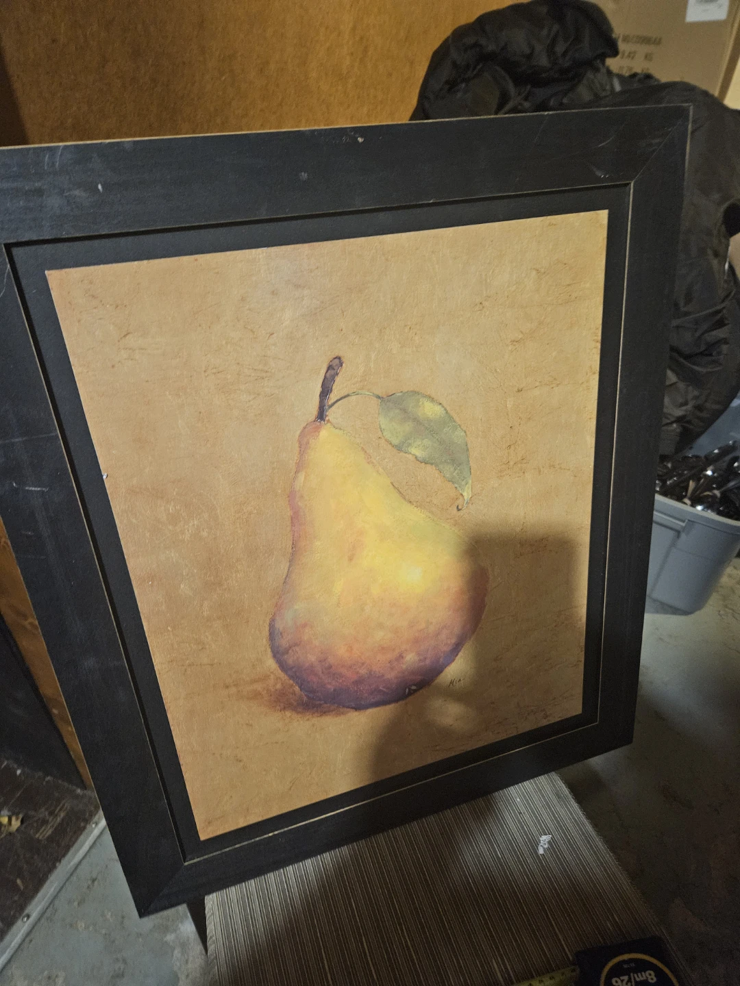 Framed Pear Art Print - photo 5
