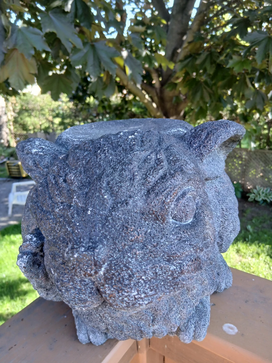 Stone Rabbit Planter - photo 3