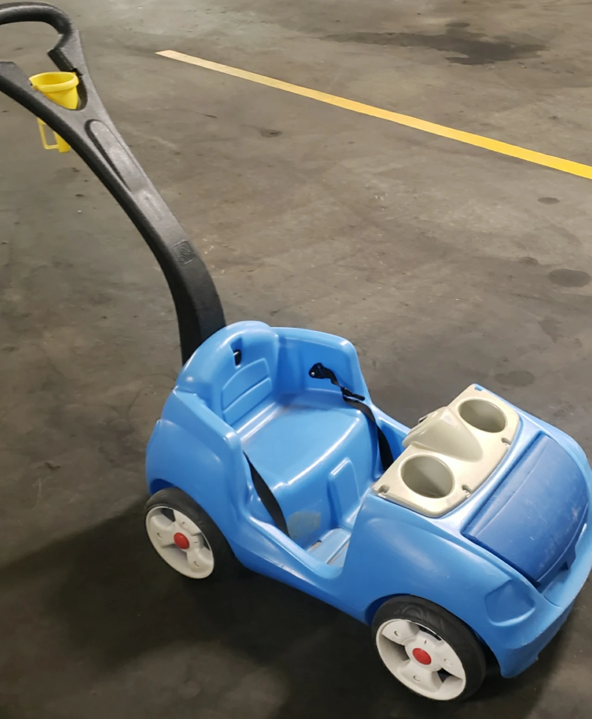 Blue Cozy Coupe Push Car