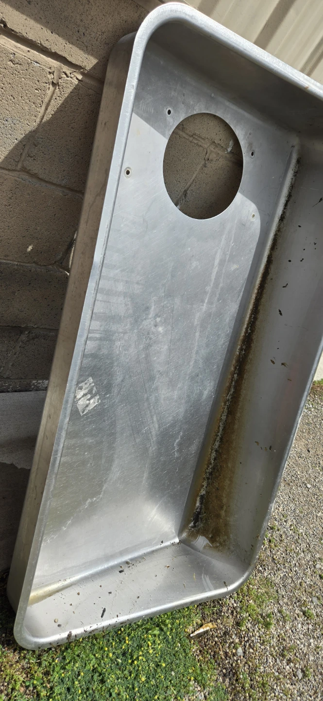 Stainless steel tub and 2 legs - photo 3