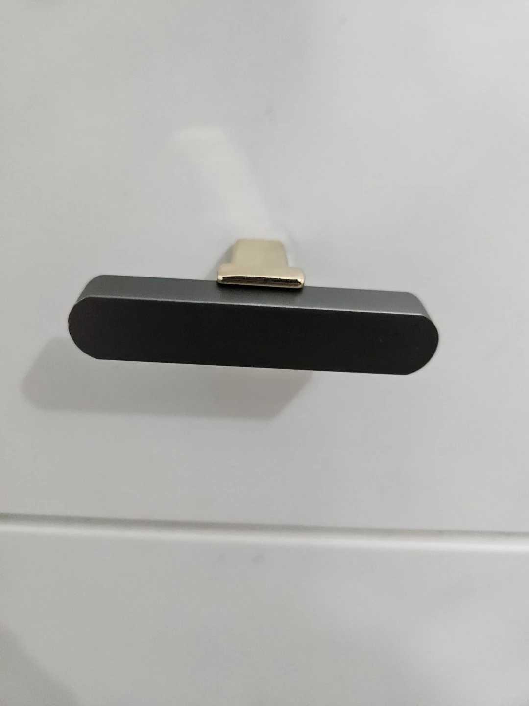 Set of 10 Grey & Gold Drawer Pulls - photo 4