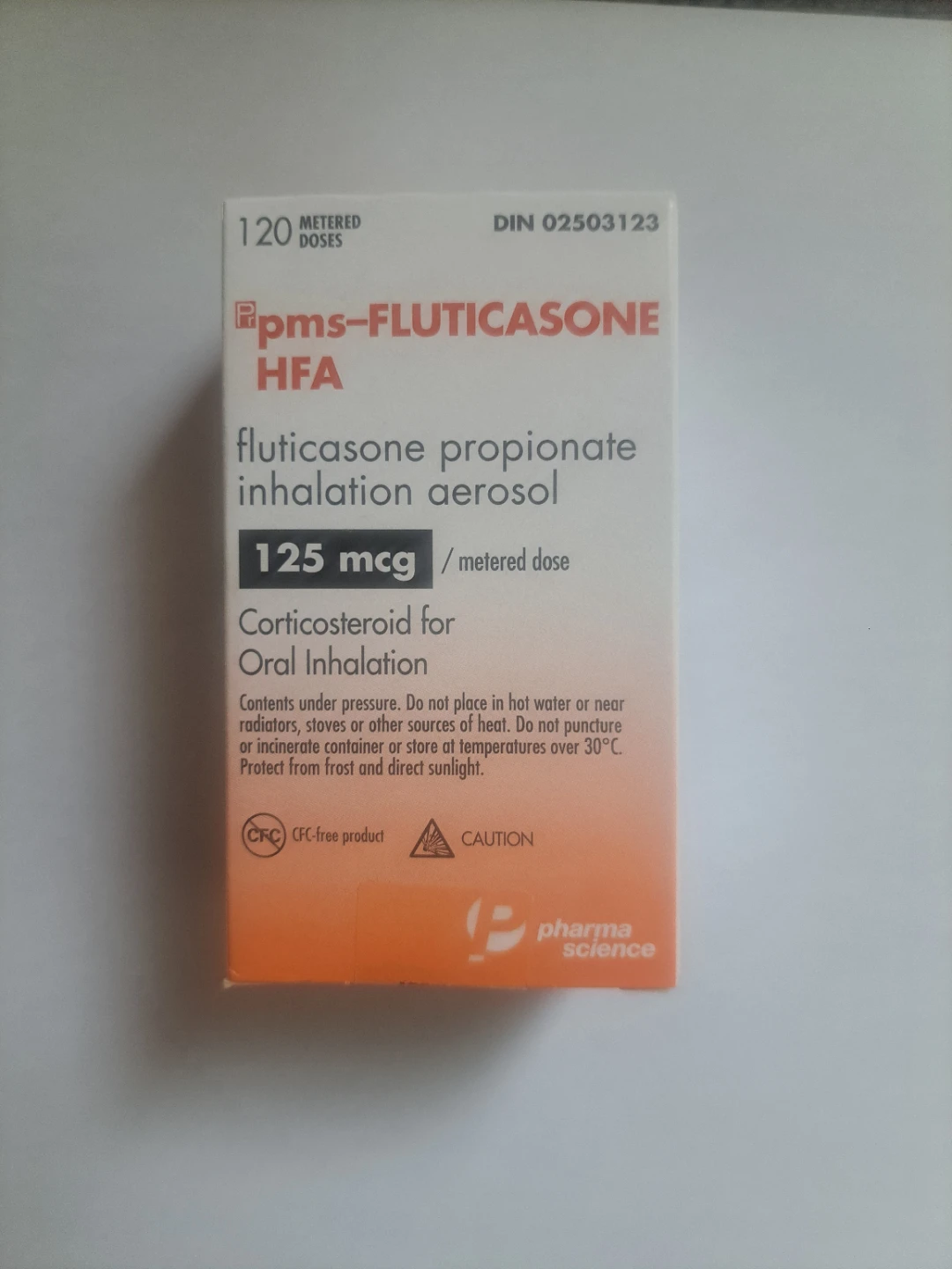 pms-FLUTICASONE HFA Inhalation Aerosol