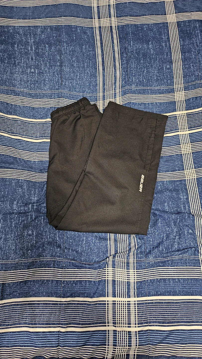Youth Bauer Black Track Pants