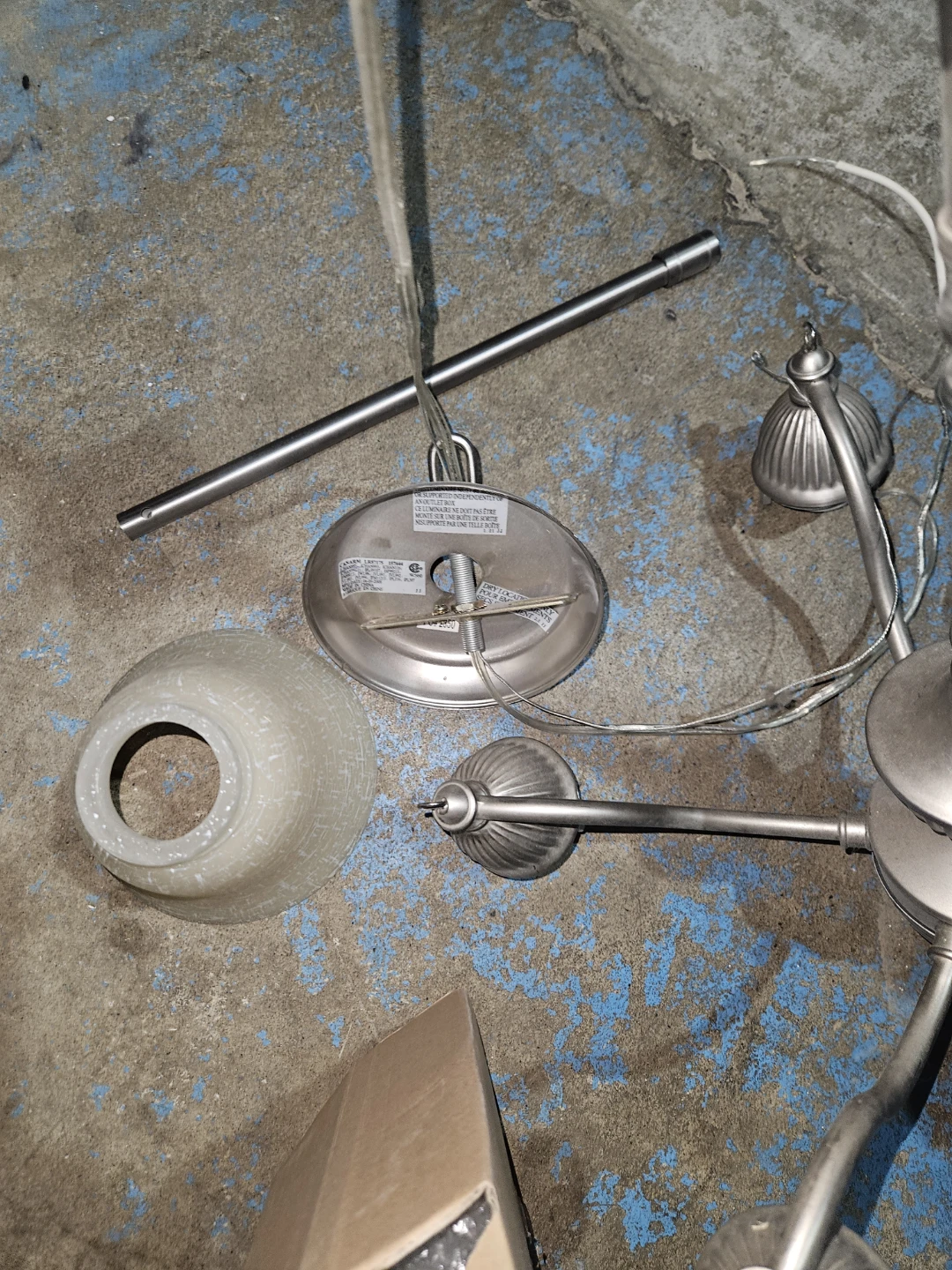 Satin Nickel 5-Light Chandelier - photo 2