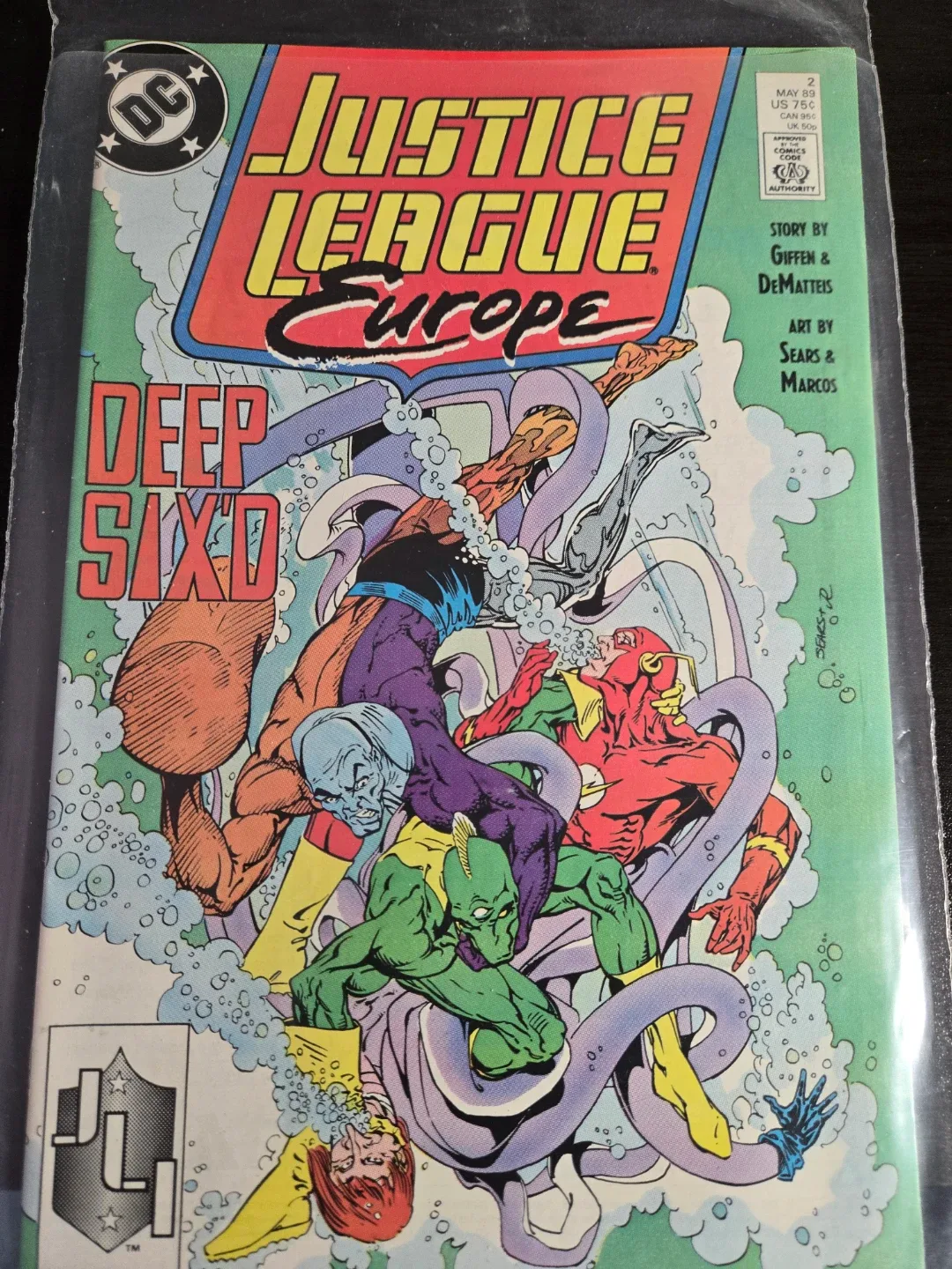Justice League Europe #2 Comic Book