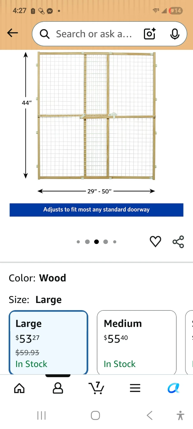Gate for Babies or Pets