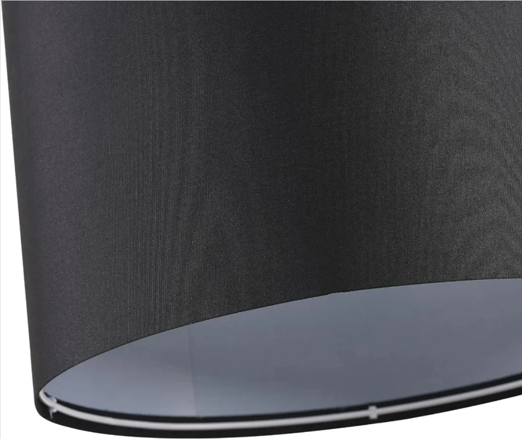 Black Fabric Pendant Light - photo 3