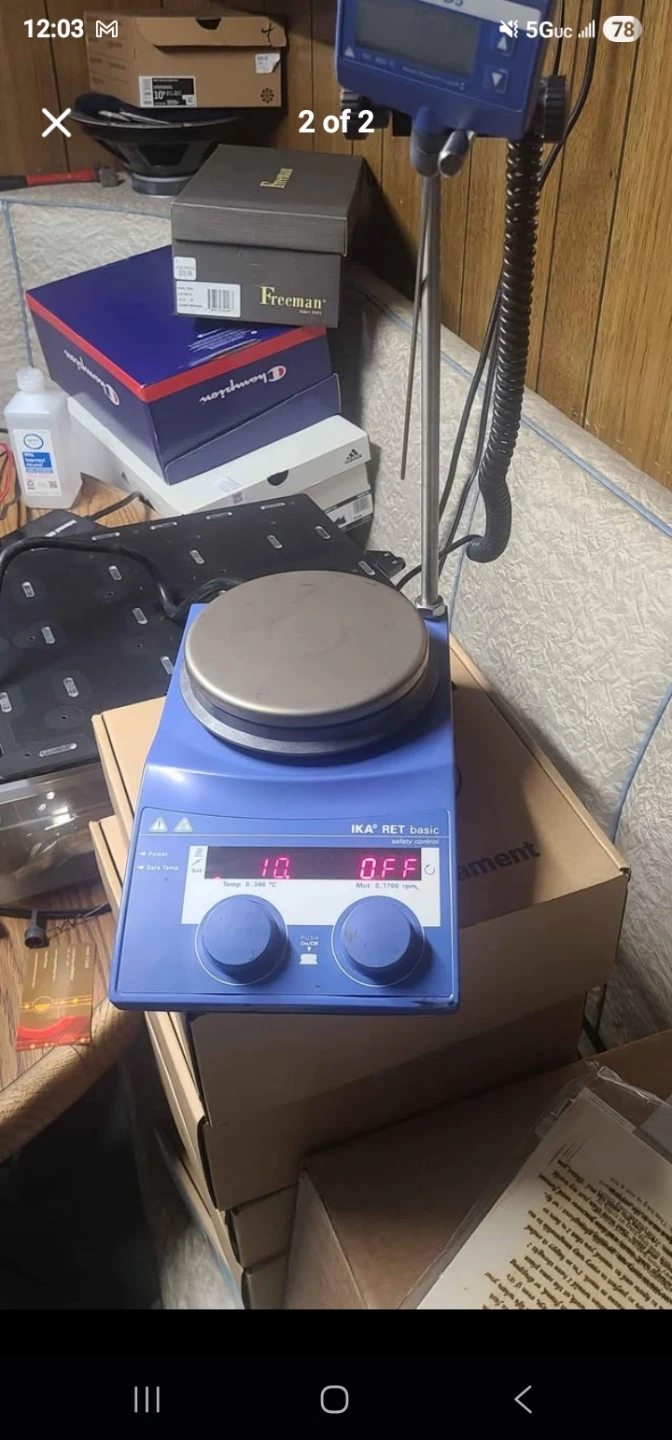IKA RET basic Magnetic Stirrer Hot Plate