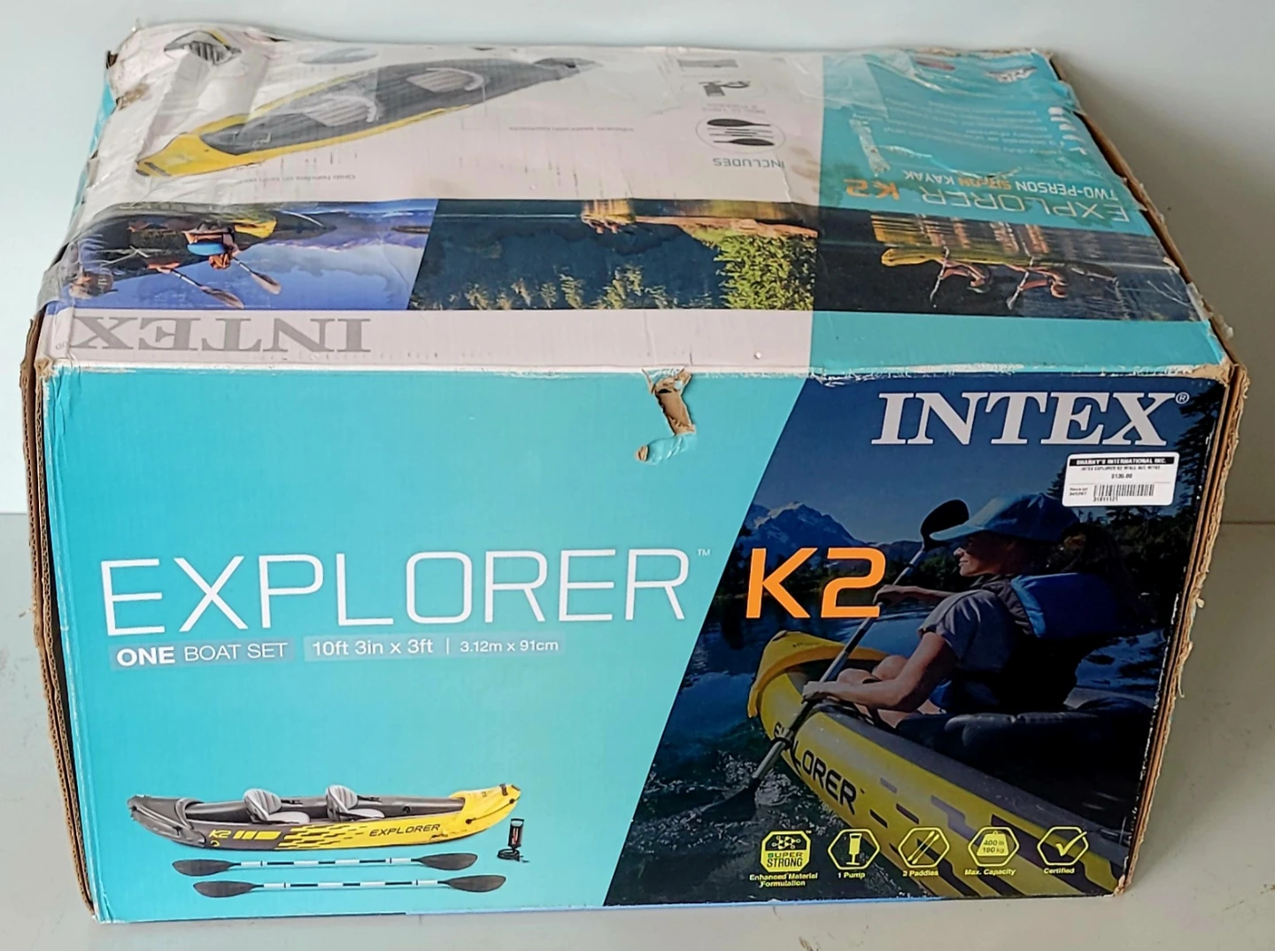 Intex Explorer K2 Inflatable Kayak (31811121)