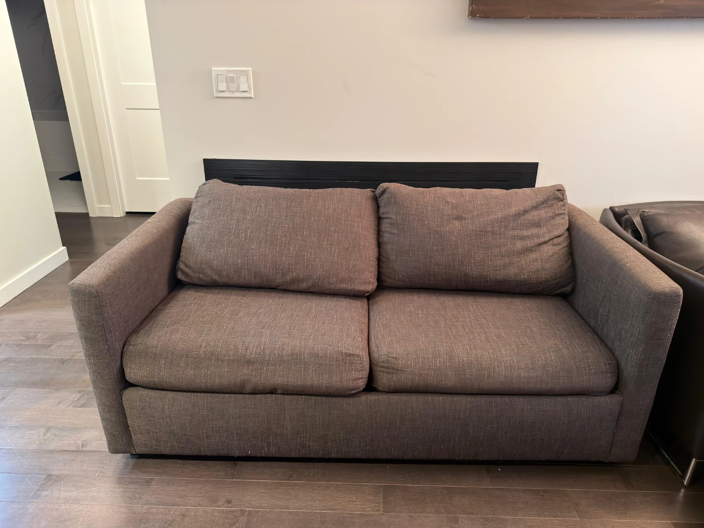Sofa bed brown