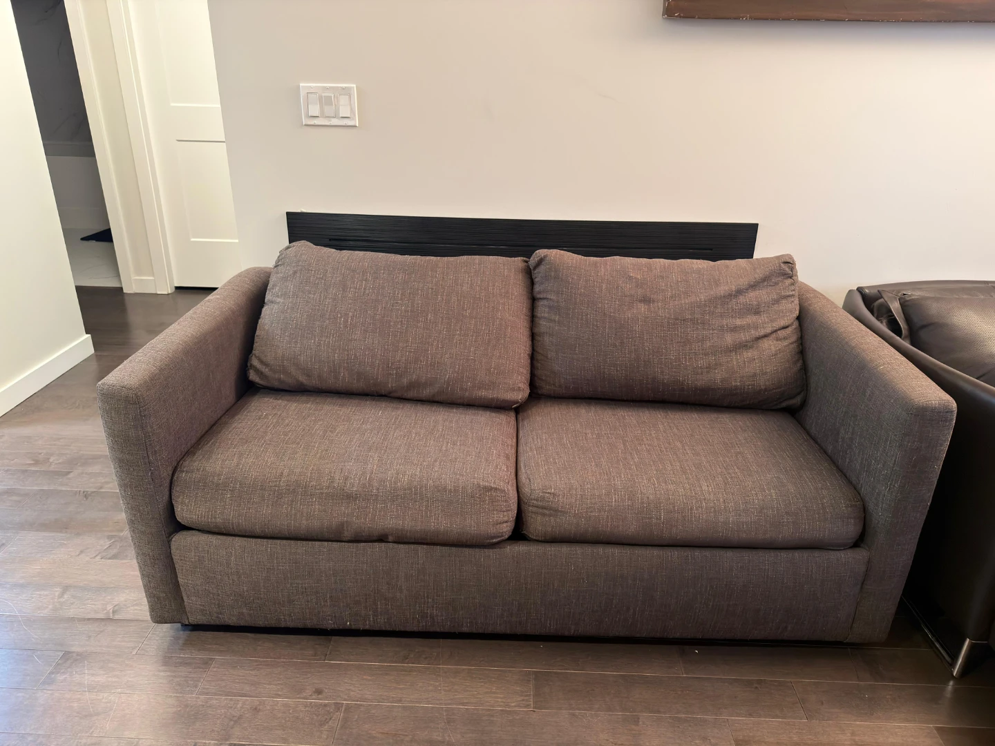 Sofa bed brown - photo 2