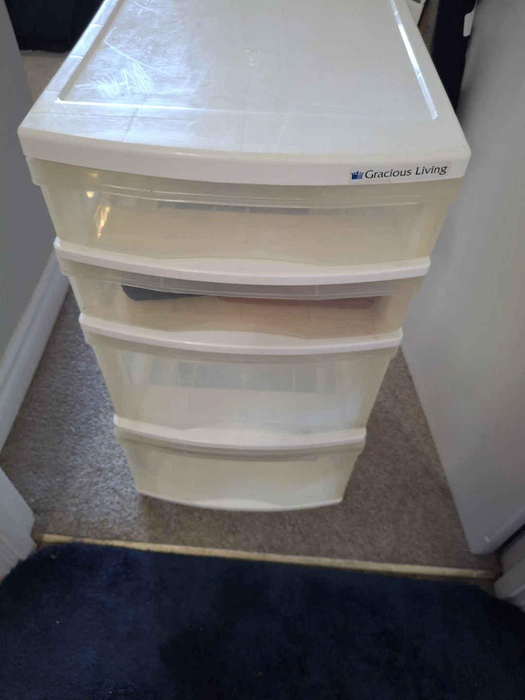 Gracious Living 4-Drawer Storage Unit