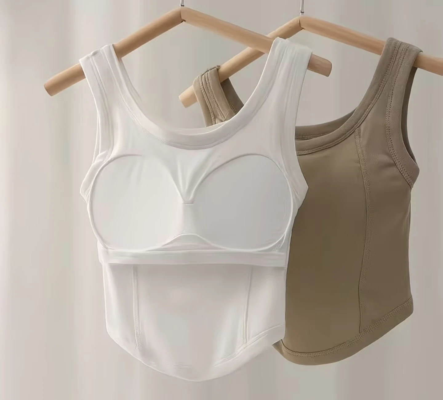 Women's Built-in Bra Tank Tops (2-Pack) - photo 2