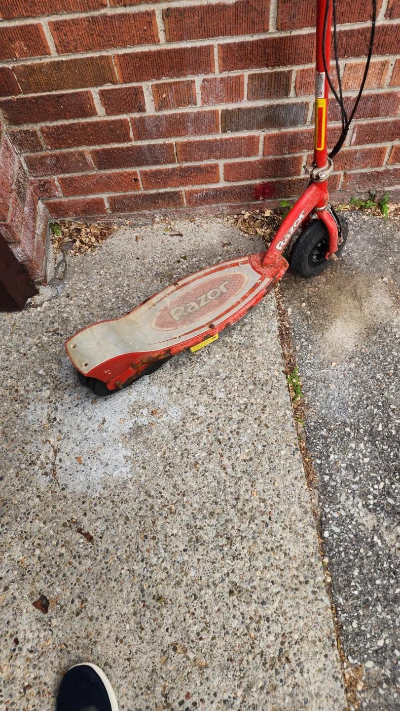 Red Razor Electric Scooter
