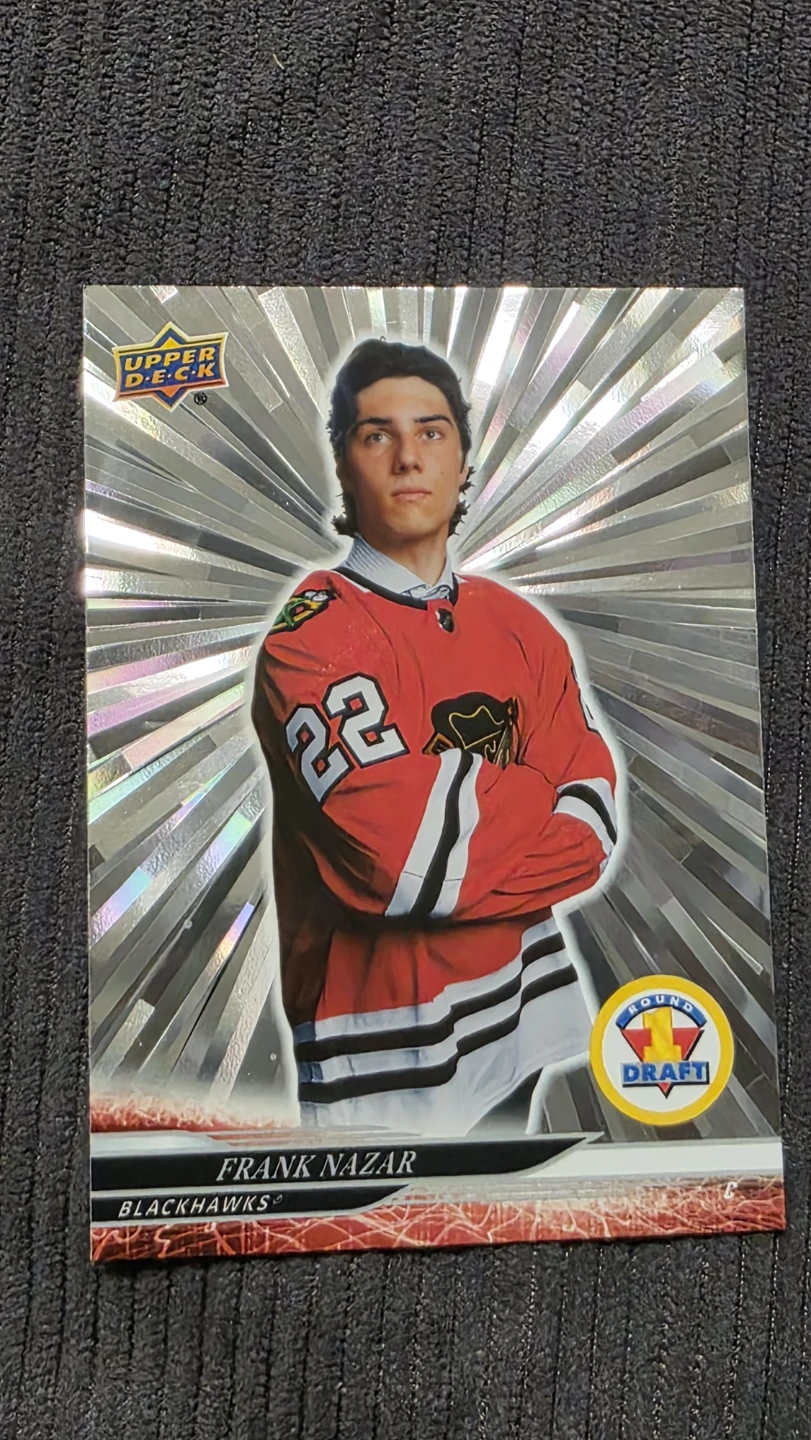 Frank Nazar 2024-25 Upper Deck Extended Series Hockey Card