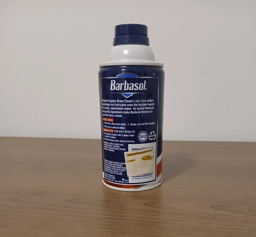 Barbasol Shaving Cream Stash Can - photo 3