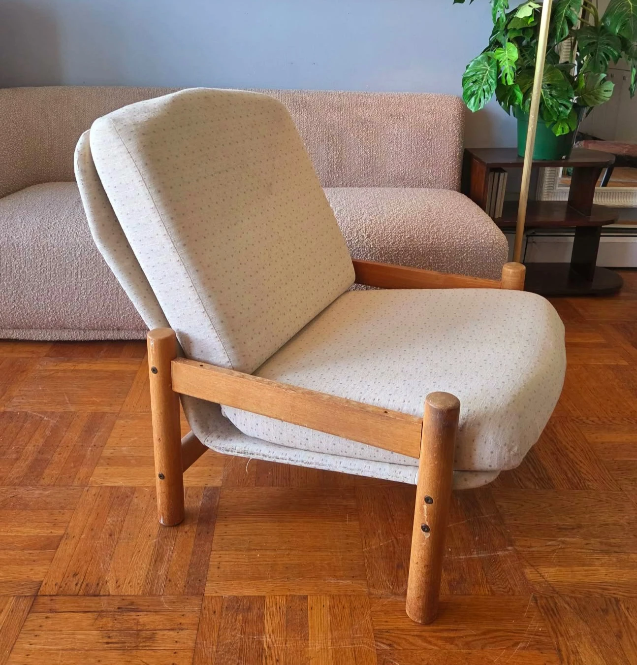MCM Solid Teak Accent Arm Chair (Delivery Available) - photo 2