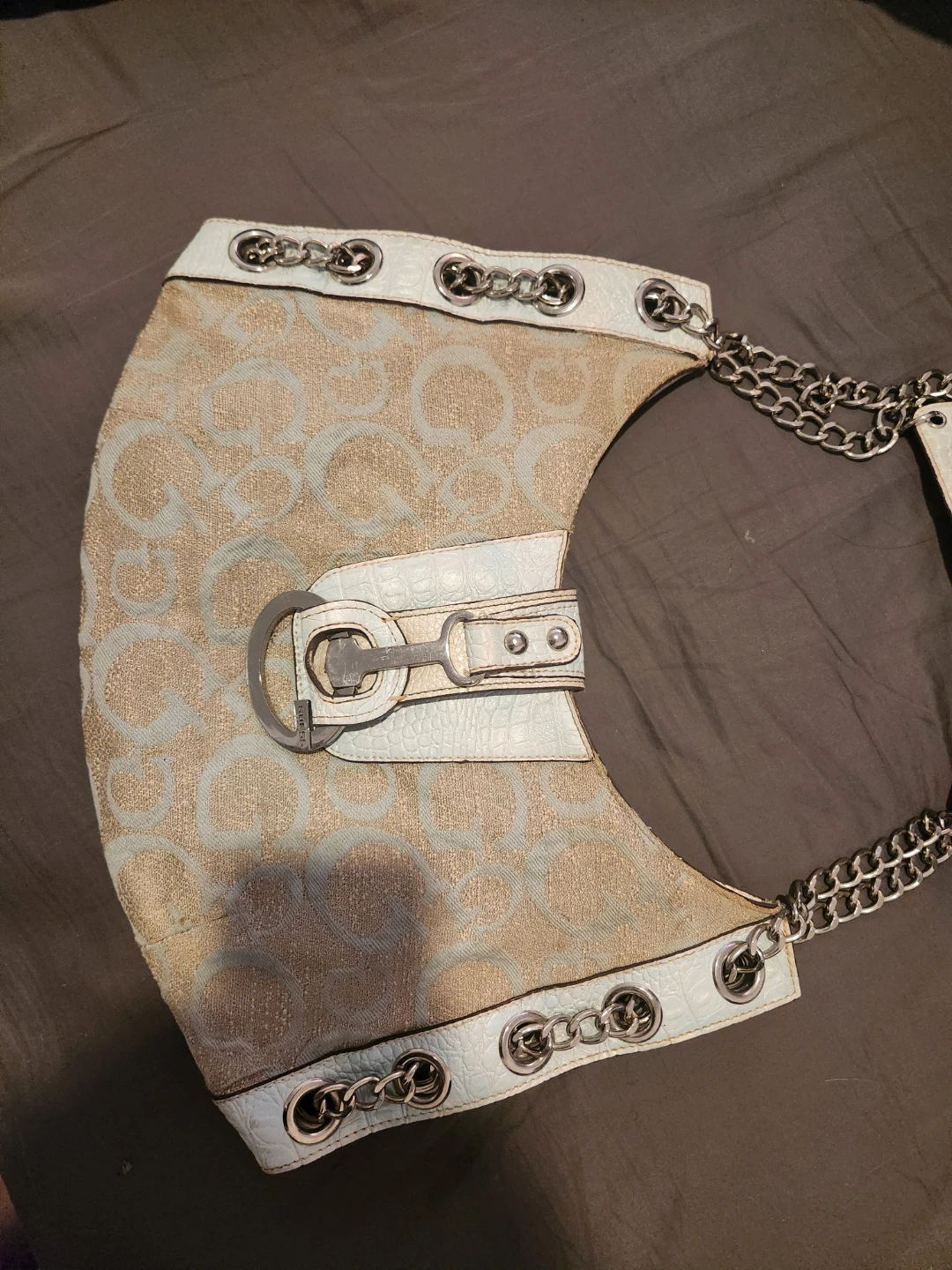 Y2K Guess 2000s Hobo shoulder bag