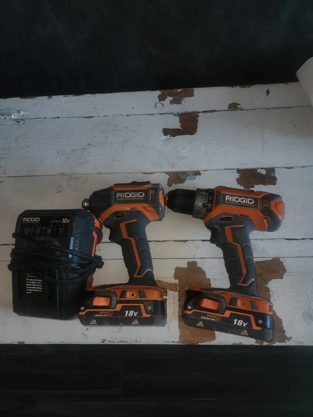Ridgid 18V Brushless Drill and Impact Driver Combo