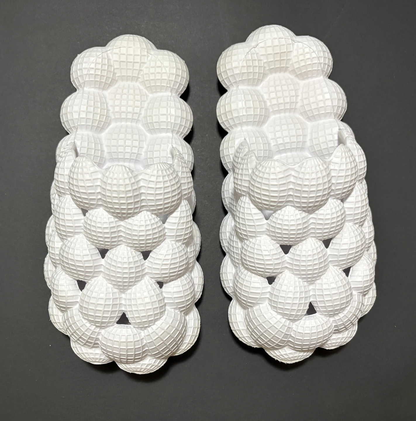 White Bubble Slides Size M8 - photo 2