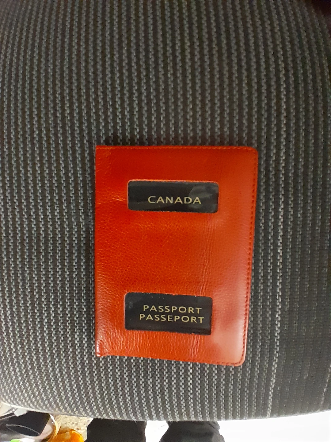 Red Canada Passport Holder Classic