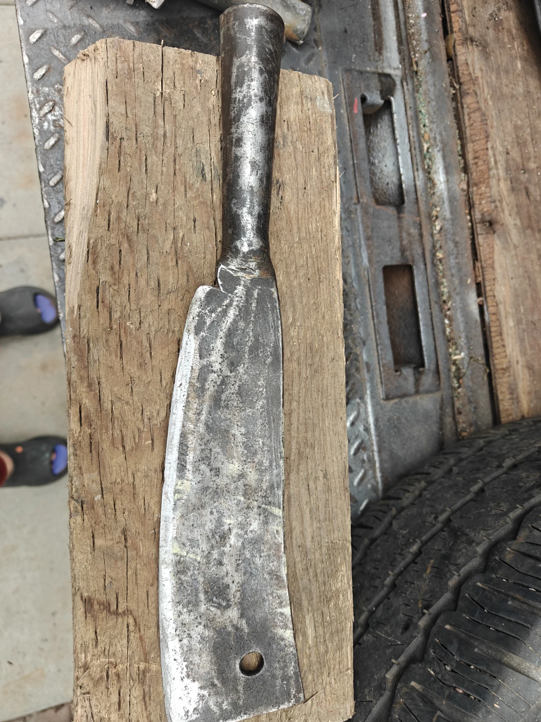 Vintage Meat Cleaver
