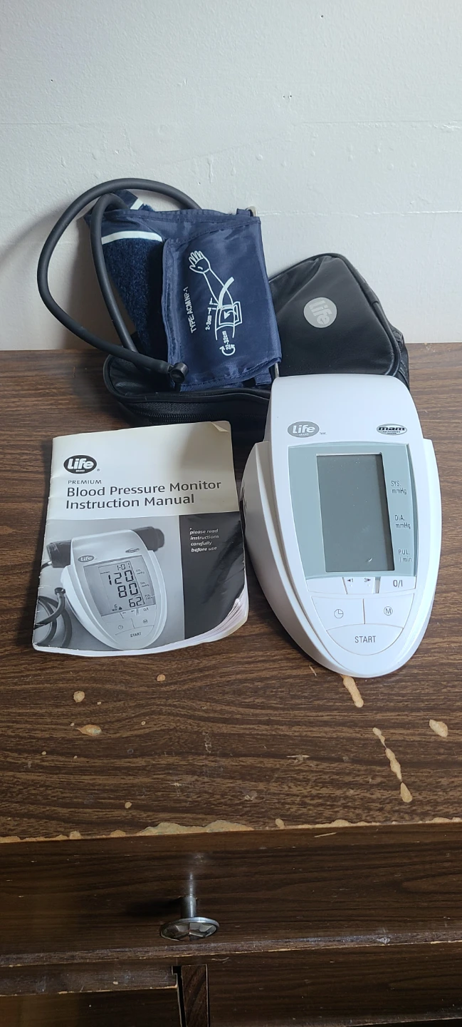 Life Brand LB Blood Pressure Monitor Model #6359 User Manual
