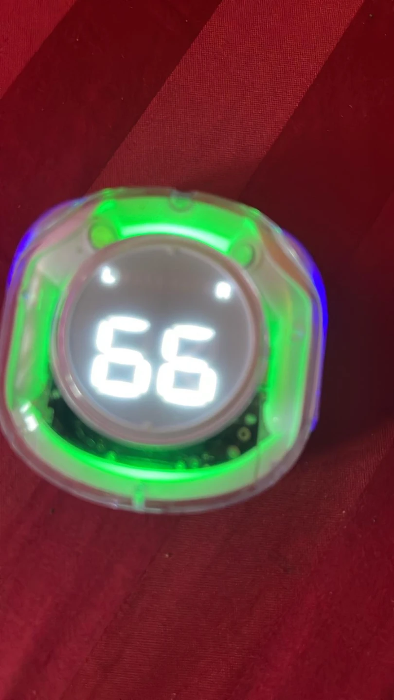 Digital Clock with LED Lights - photo 2